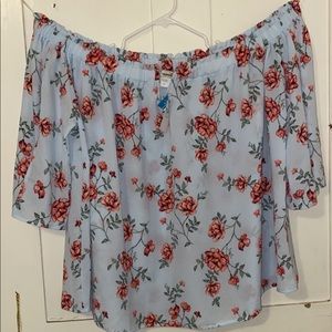 Off the shoulder top